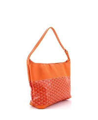 Pre-Owned Goyard Grenadine Hobo Coated Canvas with Leather