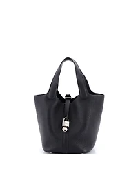 Pre-Owned Hermes Pm Picotin Lock Bag Clemence