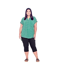 Avenue Women's Butter Denim Pull On Crop Jean