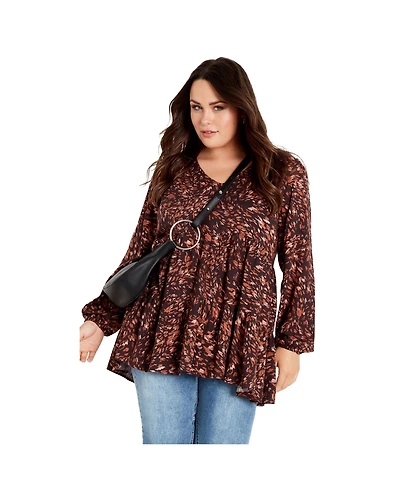 Avenue Women's Plus Remi Tunic