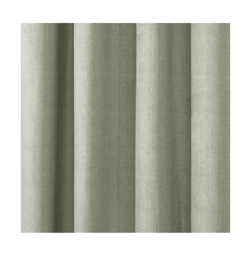 Thermaplus Paris 100% Blackout Window Treatment Grommet Curtain Panel for Bedroom Livingroom 52" x 108" Taupe