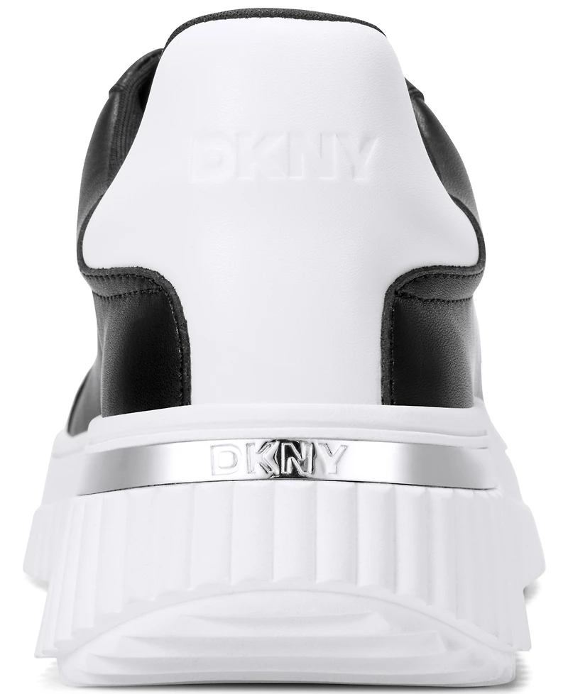 Dkny Women's Lobeco Lace Up Platform Sneakers