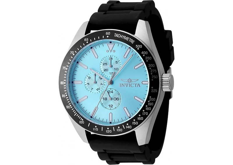 Invicta Men's 48856 Aviator Quartz VH67 Light Blue Dial Watch