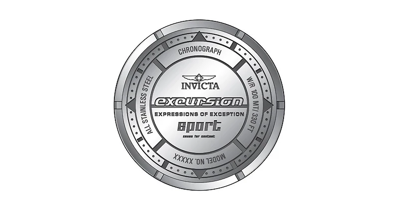 Invicta Men's 48538 Excursion Quartz VD53 Yellow, Blue, Black Dial Watch