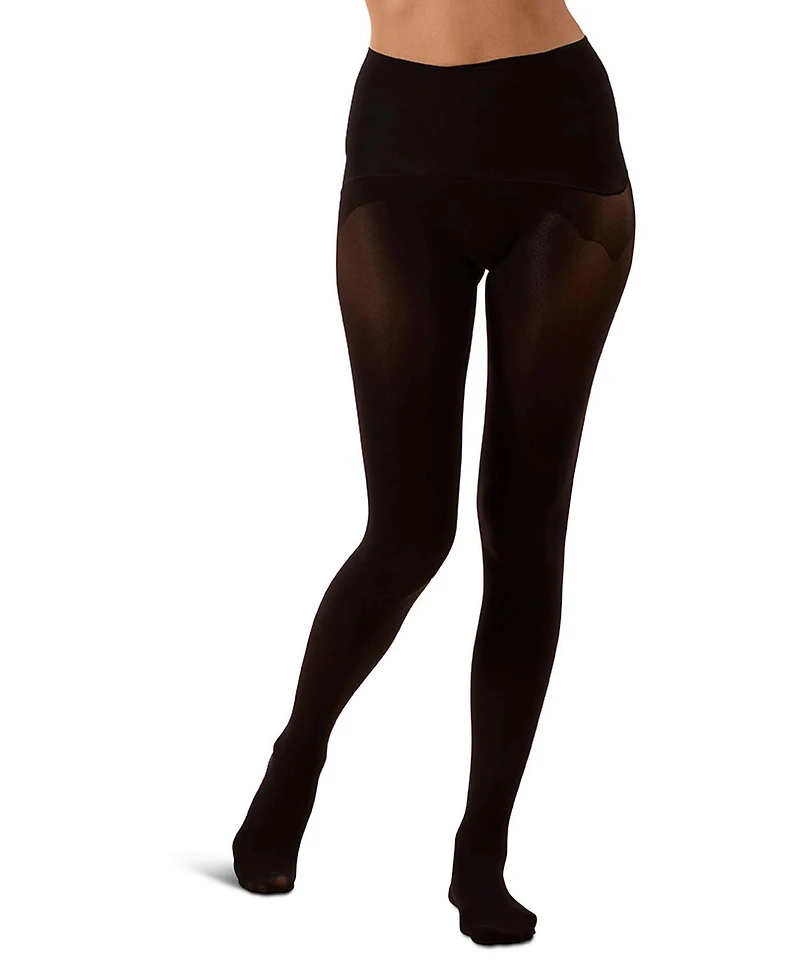 MeMoi Women's Perfectly Opaque Seamless Top 60 Denier Tights
