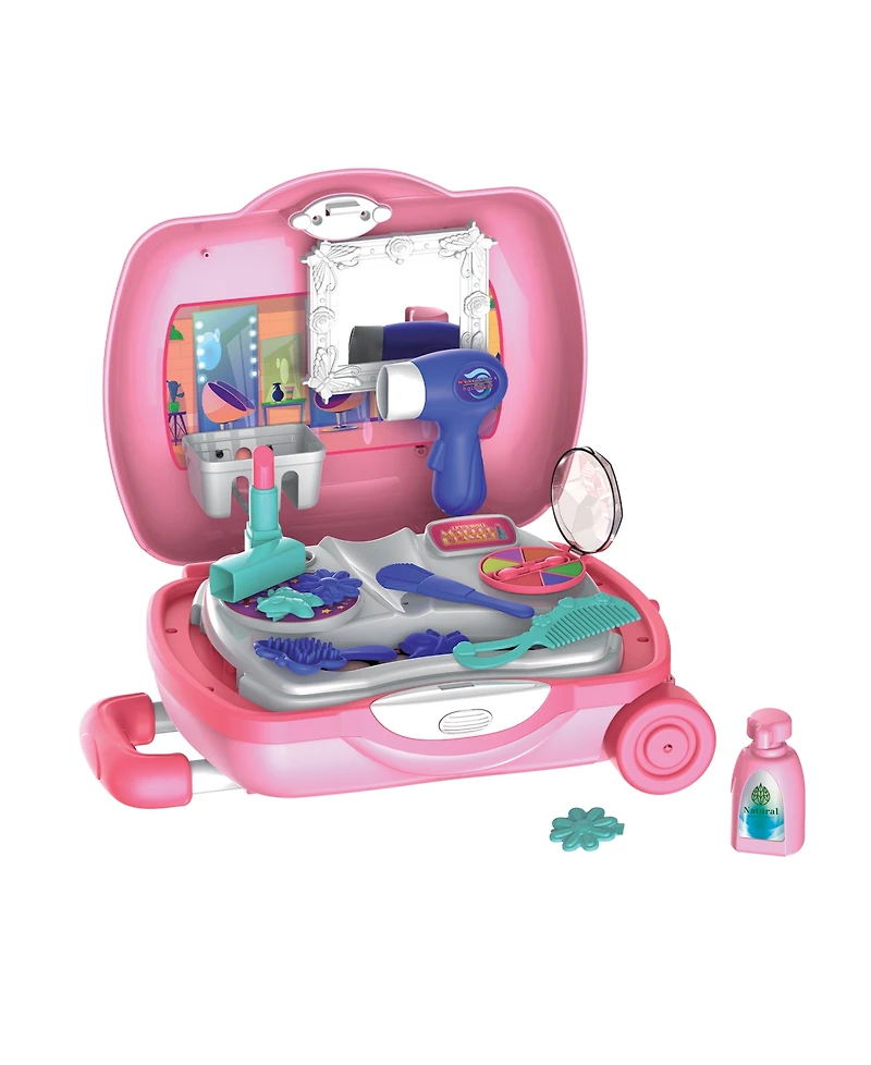 World Tech Toys Roll Make Up Kid's Luggage Playset