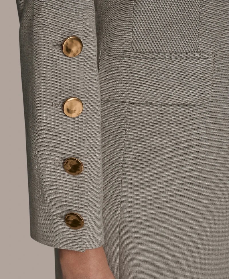Donna Karan New York Women's Button Sleeve Jacket