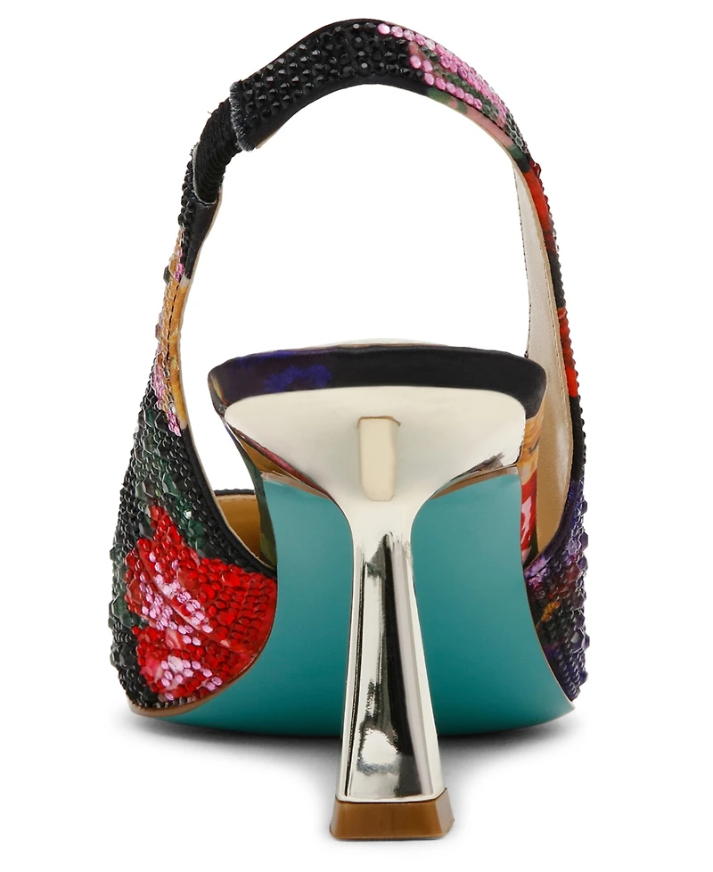 Betsey Johnson Women's Clark Slingback Evening Pumps