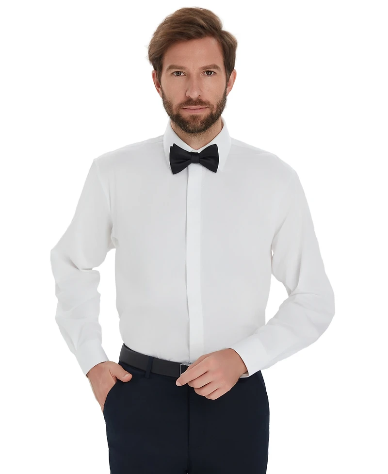 Alfani Men's Formal Solid Dress Shirt, Macy's Exclusive