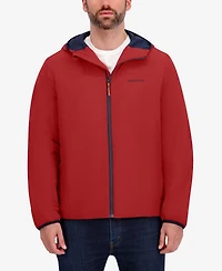 Nautica Men's Hooded Transitional Zip Front Jacket
