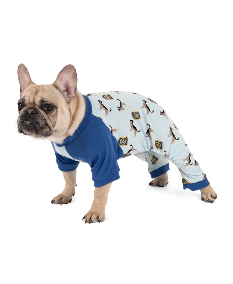 Leveret Dog Cotton Pajama Police Dog