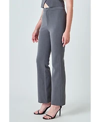 Endless Rose Women's Low Rise Fitted Trousers
