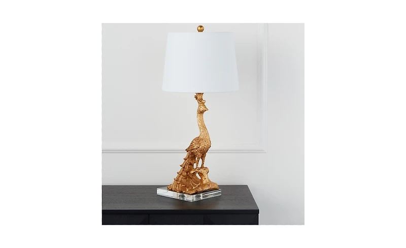 Z Gallerie Peacock Table Lamp