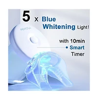 MySmile Teeth Whitening Kit with Led Light, 10 Min Fast Teeth Whitener, 35% Cp Teeth Whitening Gel