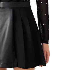 Steve Madden Women's Arielly Pleated Skirt