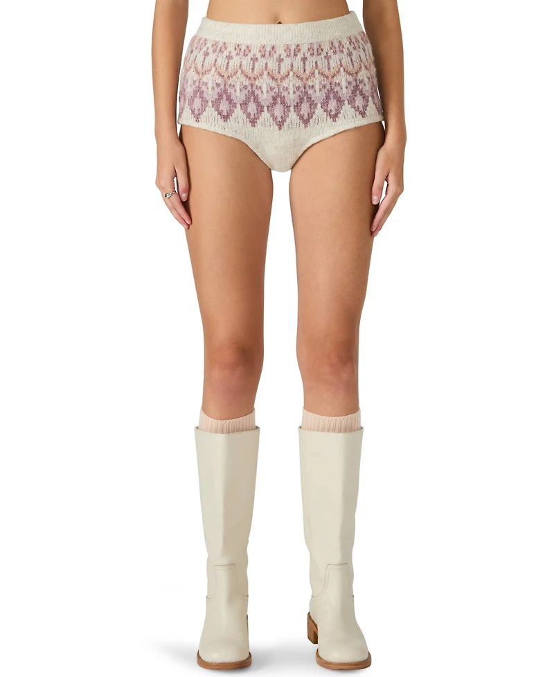 Steve Madden Women's Suzette Mid-Rise Panty Shorts