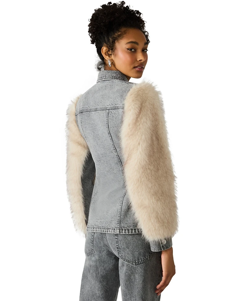 Steve Madden Women's Parker Collared Jacket