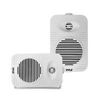 Pyle 5.25” 2-Way Bluetooth Indoor/Outdoor Speaker System (PDWRBT56WT.1)