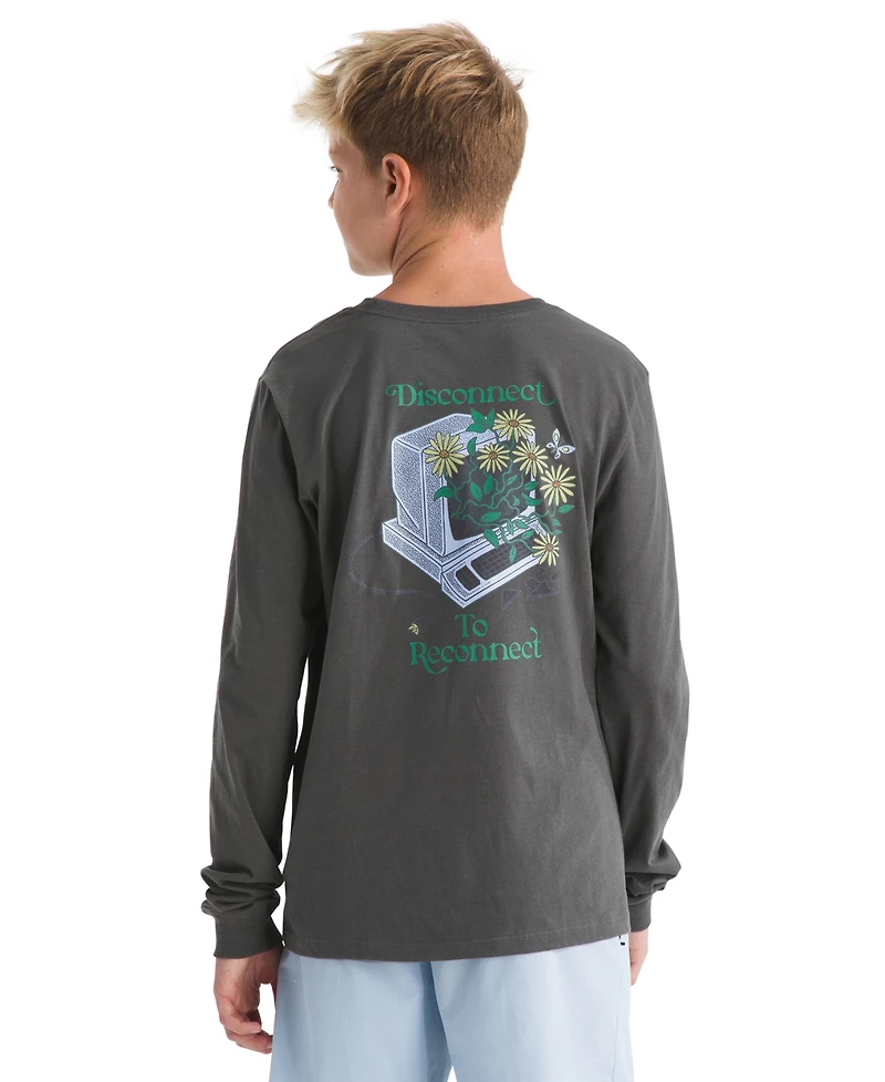 The North Face Boys or Girls 6-20 Long-Sleeve Graphic T-Shirt