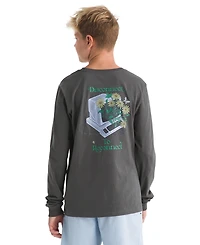 The North Face Boys or Girls 6-20 Long-Sleeve Graphic T-Shirt