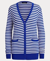 Lauren Ralph Women's Long-Sleeve V-Neck Cardigan