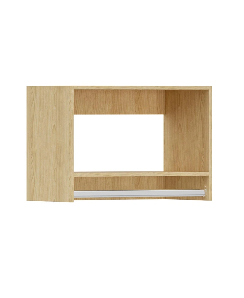 Lovmor Mdf Wood Shelf Tall Hanging Closet Unit