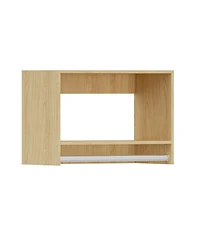 Lovmor Mdf Wood Shelf Tall Hanging Closet Unit