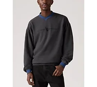Levi's Men's V-Neck Long-Sleeve Sweatshirt