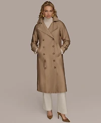 Donna Karan New York Women's Classic Long Double Breasted Coat