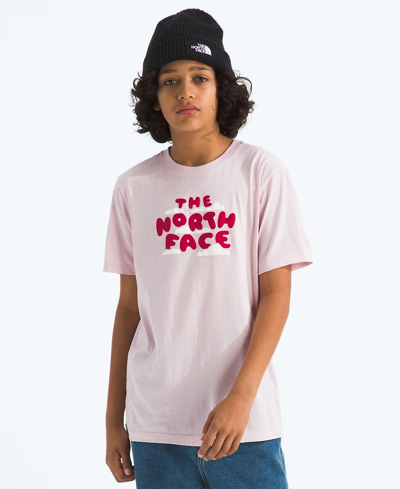 The North Face Boys and Girls 6-16 Evolution Bubble Cloud Short-Sleeve T-Shirt
