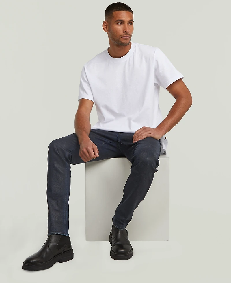 G-Star Raw Men's 3301 Slim-Fit 5-Pocket Design Jeans