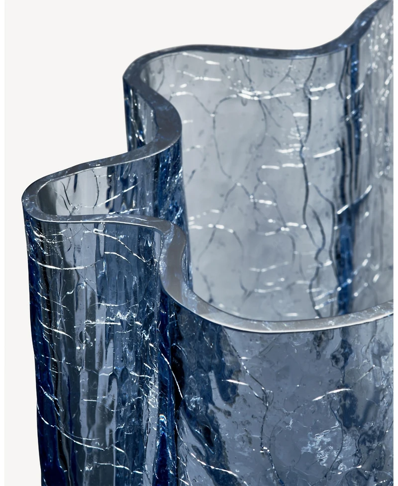 Kosta Boda Crackle Xl Circular Vase