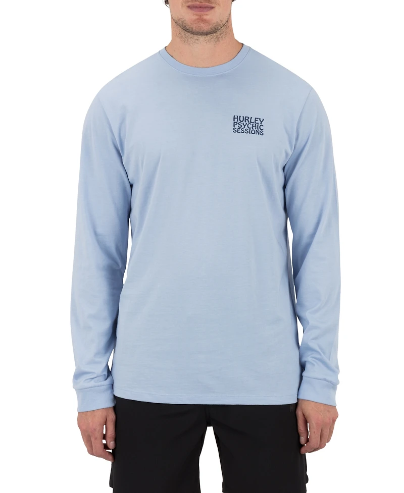 Hurley Men's H2O-Dri Psychic Session Long-Sleeve T-Shirt