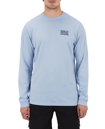 Hurley Men's H2O-Dri Psychic Session Long-Sleeve T-Shirt