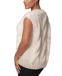 Jluxlabel Women's Mari Cable Knit Vest
