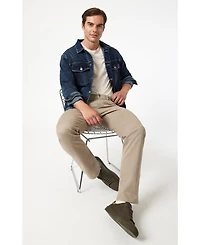 Mavi Jeans Men's Zach Straight Leg Sand Casual Twill Pant