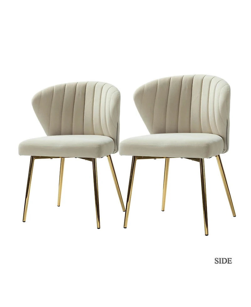 Modern Milia Dining Chair Set of 2