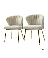 Modern Milia Dining Chair Set of 2