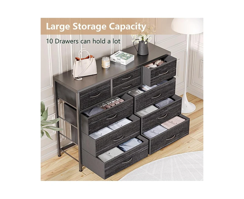 gaomon 10 drawer Tv cabinet