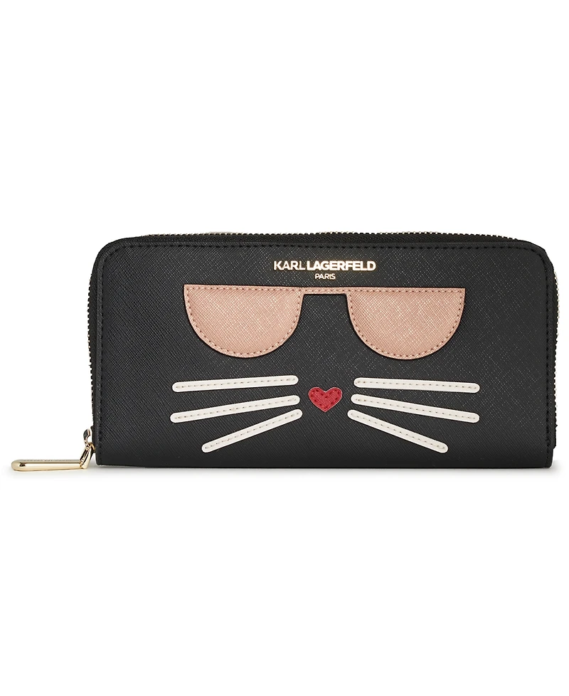 Karl Lagerfeld Paris Maybelle Top Zip Wallet