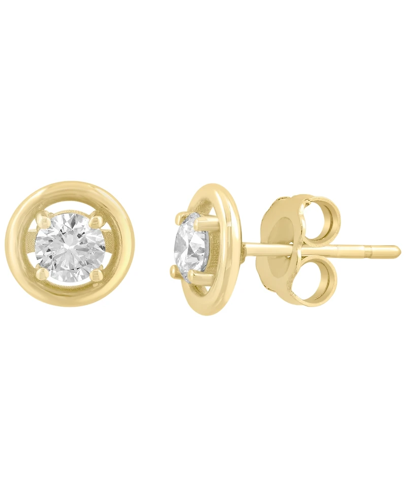 Effy Collection Diamond Stud Earrings (3/8 ct. t.w.) in 14k Yellow Gold