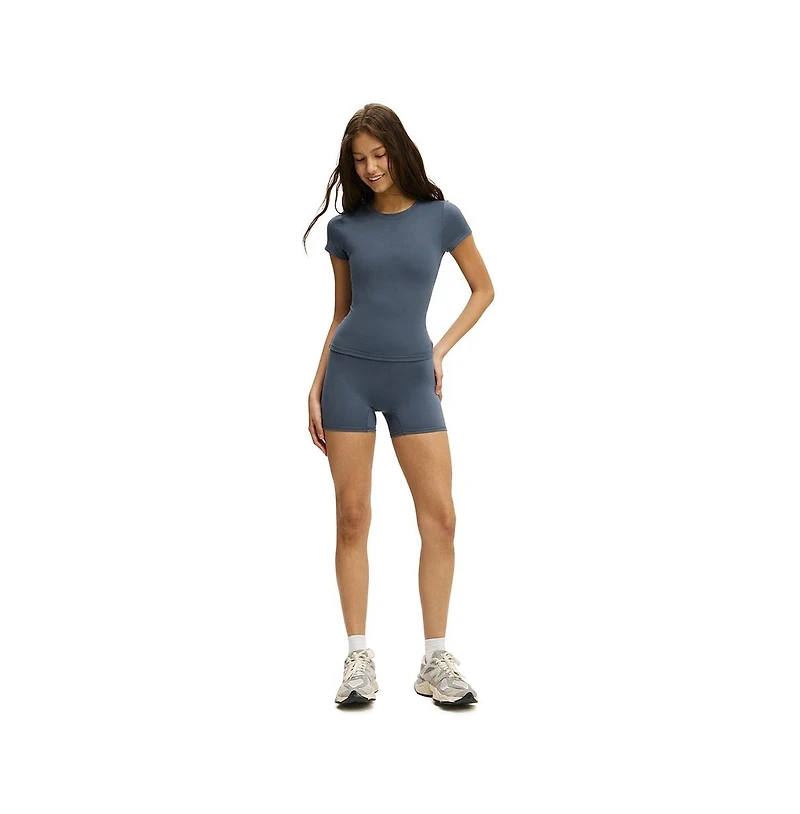 Cotton On Women's Active Ultra Soft Invisible Scrunch Shortie Short