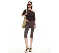 Lioness Women's Wildlands Off-The-Shoulder Pull-On Top