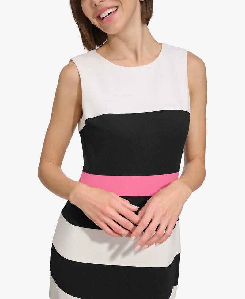 Tommy Hilfiger Colorblock Sheath Dress