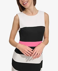 Tommy Hilfiger Colorblock Sheath Dress