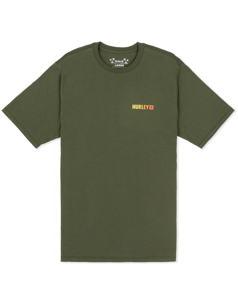Hurley Men's Fern Gradient Short Sleeve T-Shirt