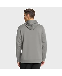 Fanatics Men's Silver Los Angeles Kings Authentic Pro Rink Hoodie