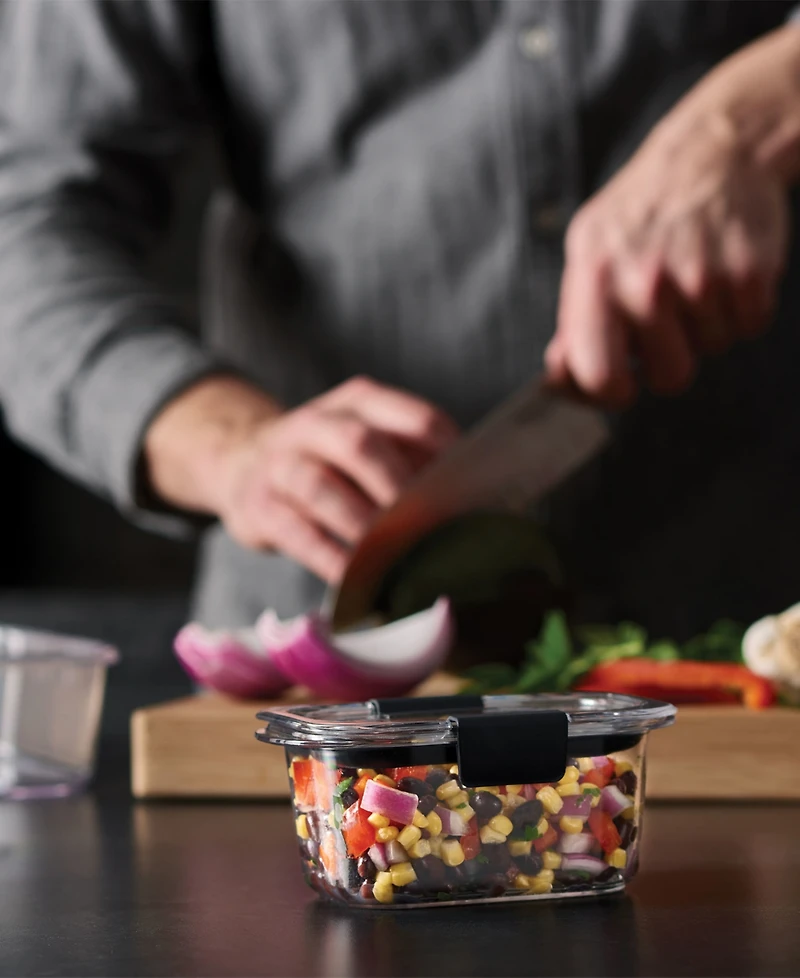 Rubbermaid Brilliance 6-Pc. Leak-Proof Food Storage Containers with Airtight Lids
