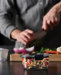 Rubbermaid Brilliance 6-Pc. Leak-Proof Food Storage Containers with Airtight Lids