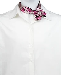 Bespoke Fashion Women's Delphine Print Ribbon Scarf